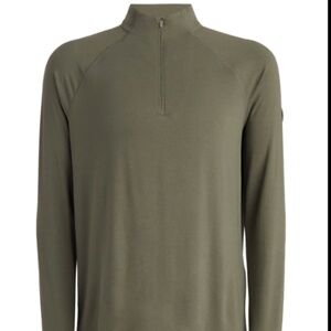 G/Fore Men's Large ISLE Green 1/4 Zip Mid Layer MSRP $145